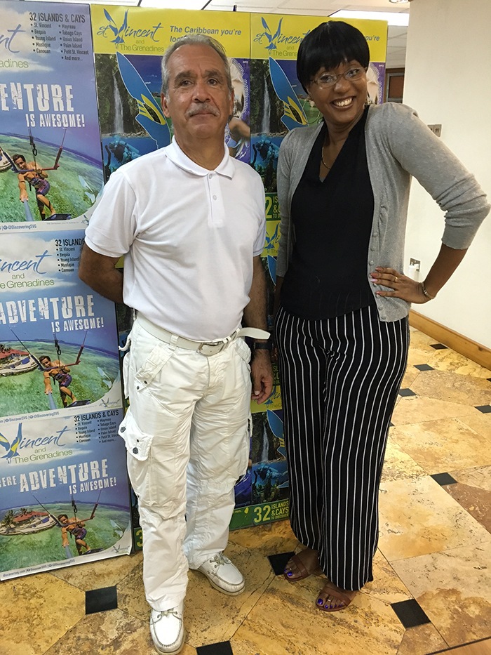Minister of tourism, St Vincent & the Grenadines
